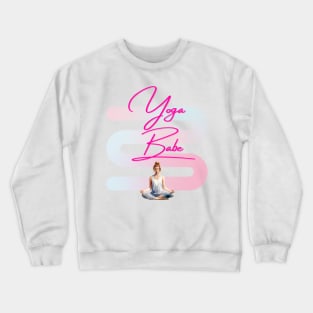 Yoga Babe Crewneck Sweatshirt